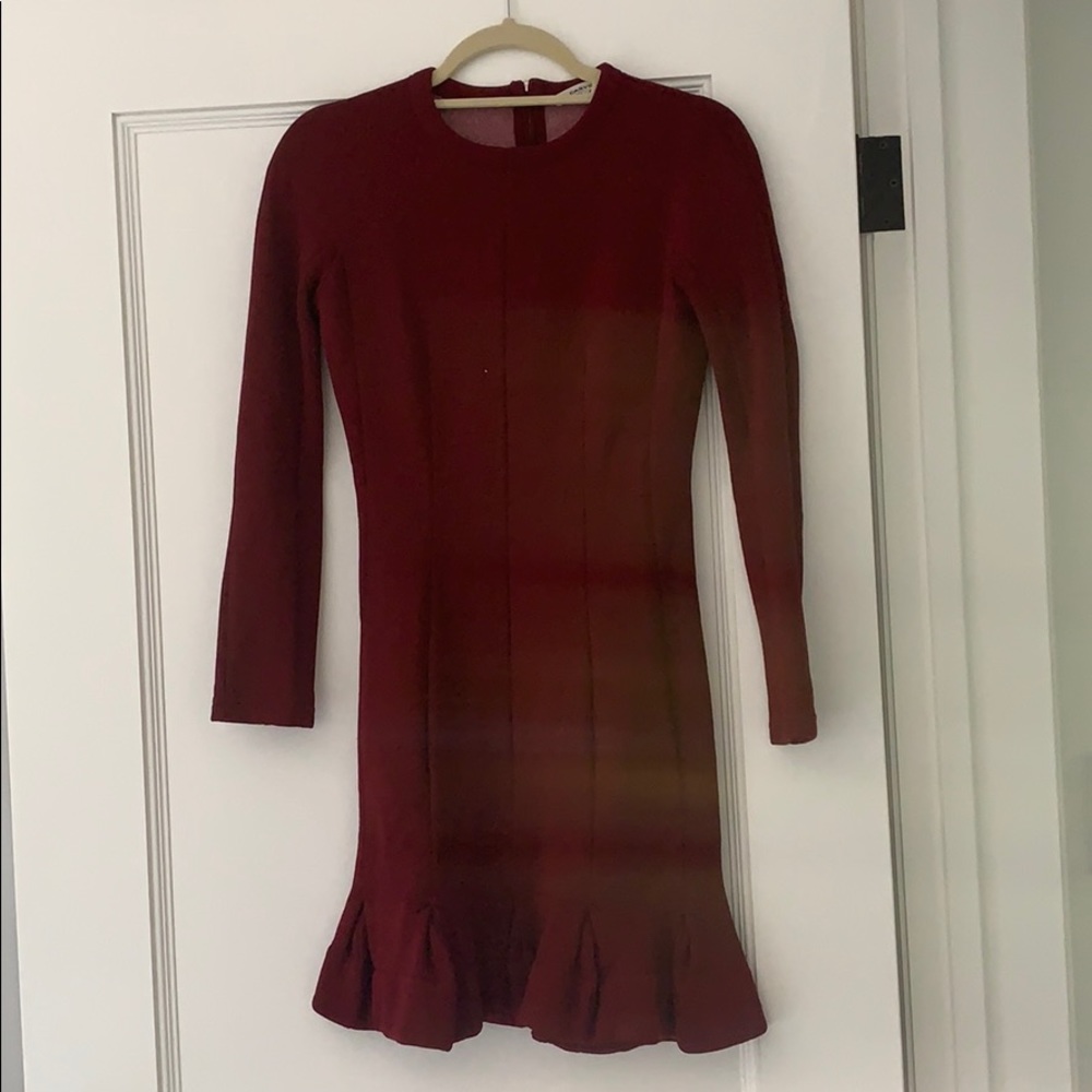 Carven long sleeved dress
